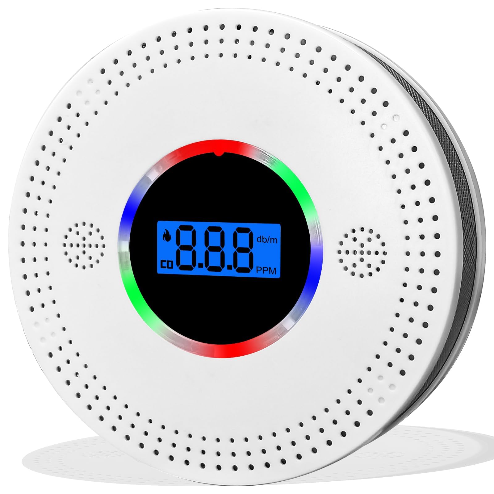 Jolof Store Smoke and Carbon Monoxide Detector | Battery Powered LCD
