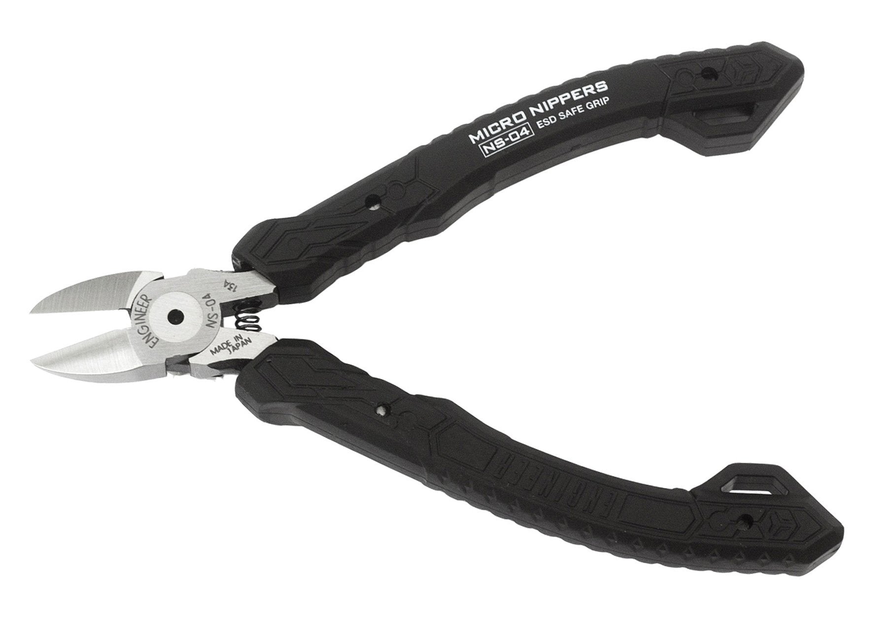 ENGINEER NS-04 Precision Side Cutters | ESD Safe Japanese Steel