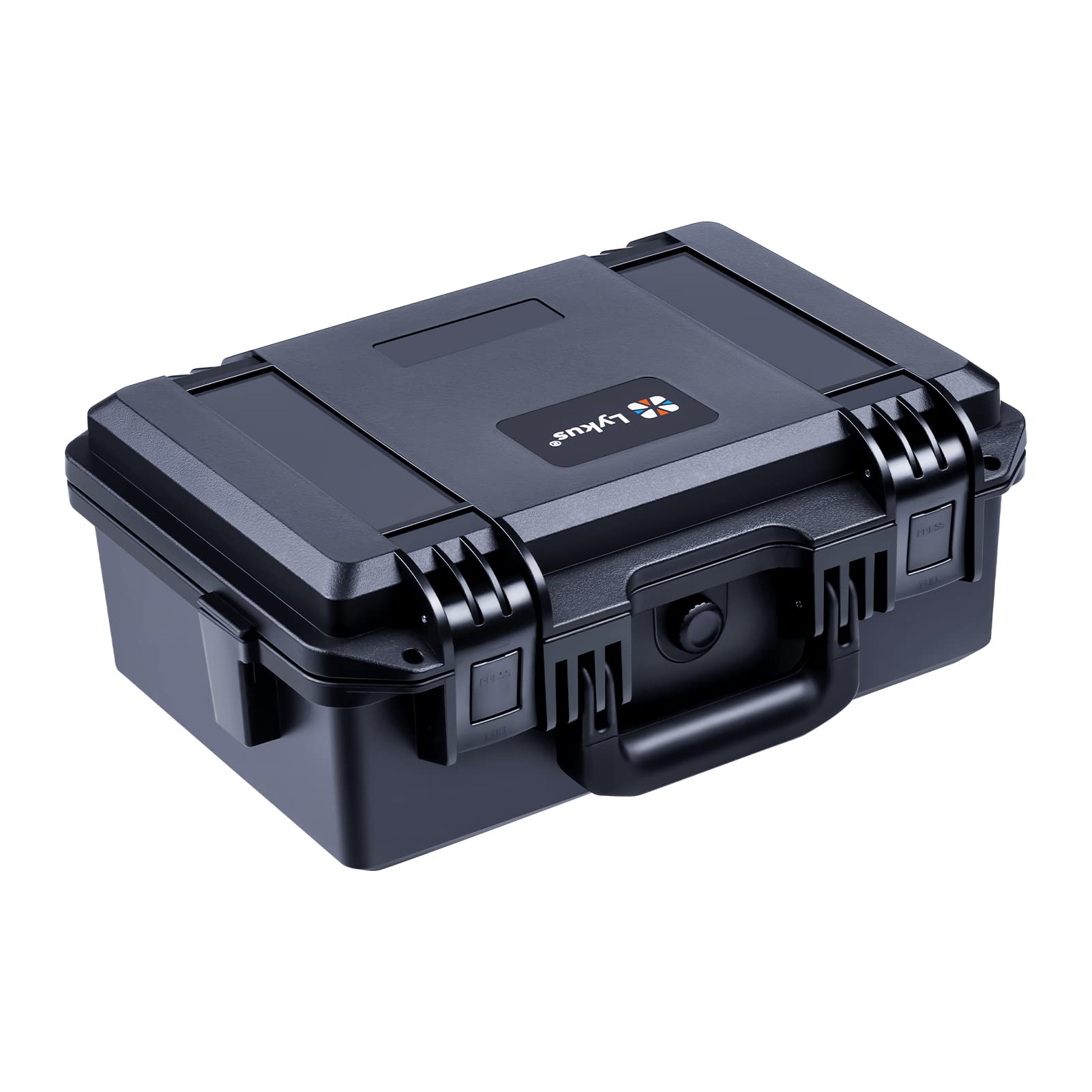 Lykus HC-3310 Waterproof Hard Case with Custom Foam - 33x21x13.5 cm