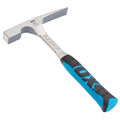 OX Pro 24oz 1-Piece Steel Brick Hammer with Non-Slip Grip | OX-P082424