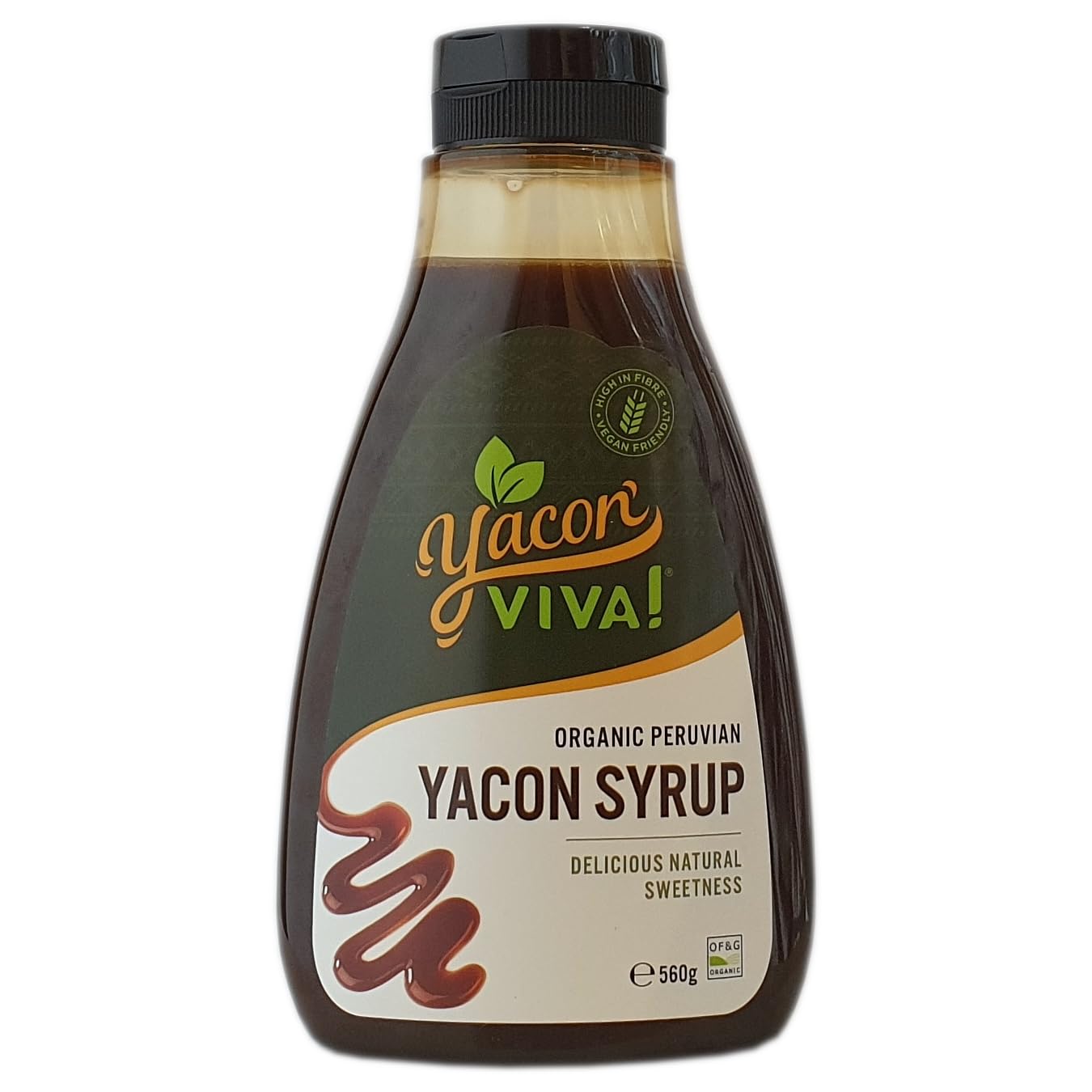 YaconViva! Organic Yacon Syrup 560g – Natural Keto Sweetener & Low GI
