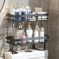 Over Toilet Storage Rack – 2-Tier Carbon Steel Organizer