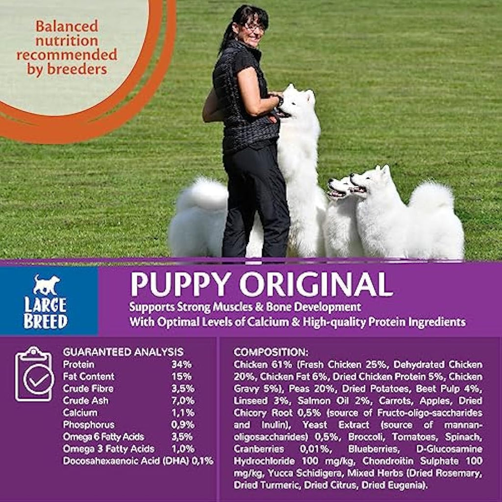 Wellness CORE Large Breed Puppy Food – Grain-Free Chicken Recipe, 10kg