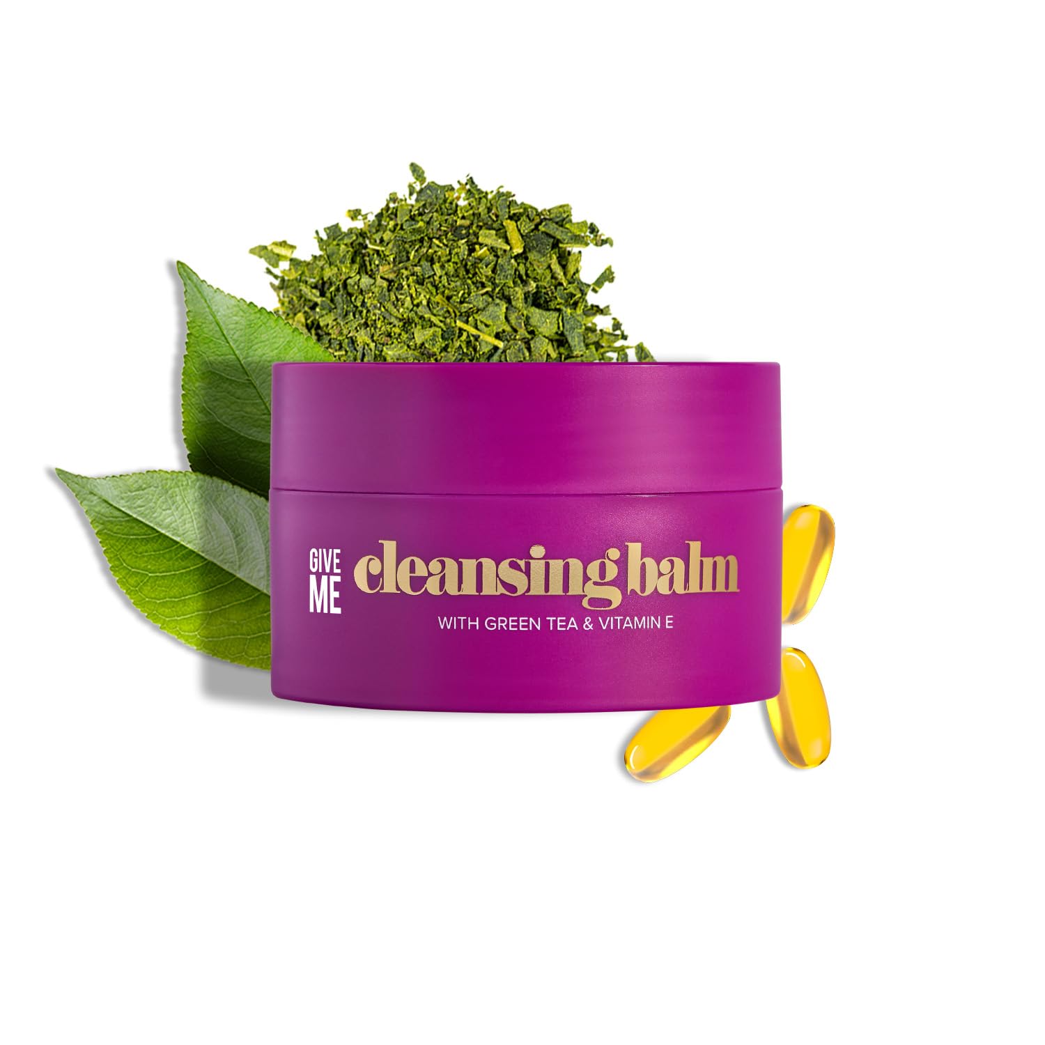 Give Me Cosmetics Cleansing Balm | Green Tea & Vitamin E Makeup Remover