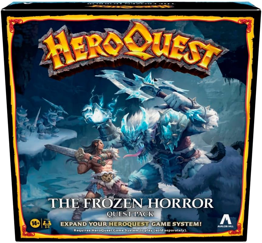 HeroQuest The Frozen Horror Quest Pack – Avalon Hill Expansion Game