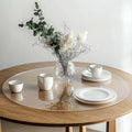 Round Clear PVC Table Protector, Heat Resistant & Waterproof, Clear Round 60cm - image 1