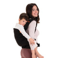 Beco Toddler Carrier – 100% Cotton Front & Backpack Style, Metro Black