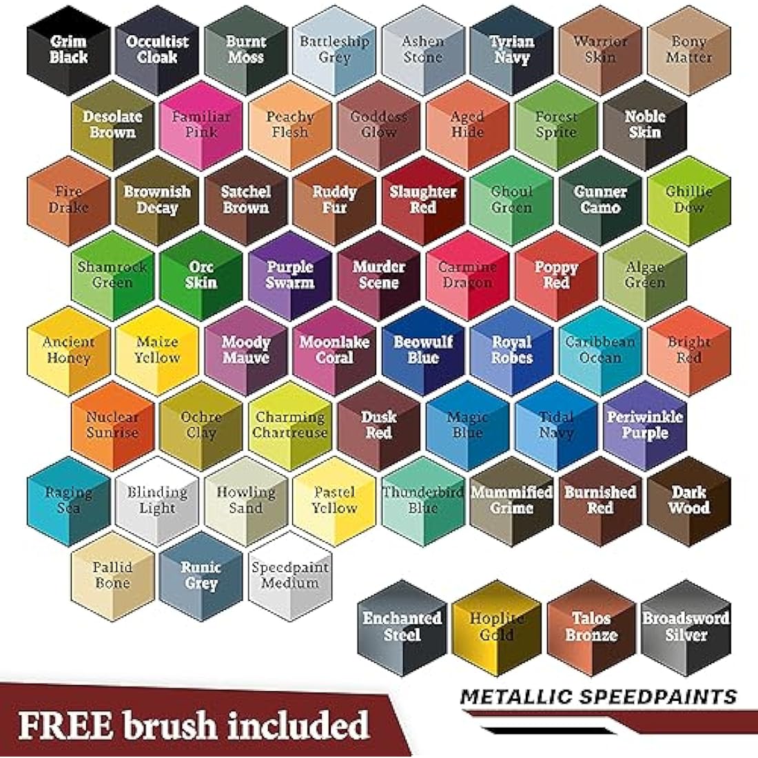 The Army Painter Speedpaint 2.0 Mega Set – 60 Miniature Model Paints