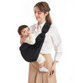 Mumgaroo Baby Sling | Breathable Adjustable Infant Carrier - Black