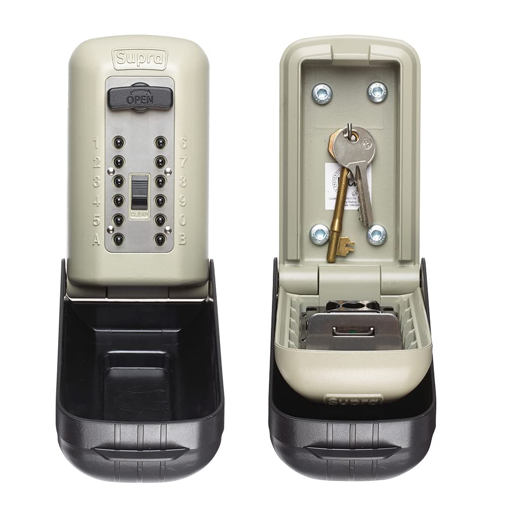 Supra C500 Pro Key Safe – Police Preferred Wall Mounted Security Lock Box