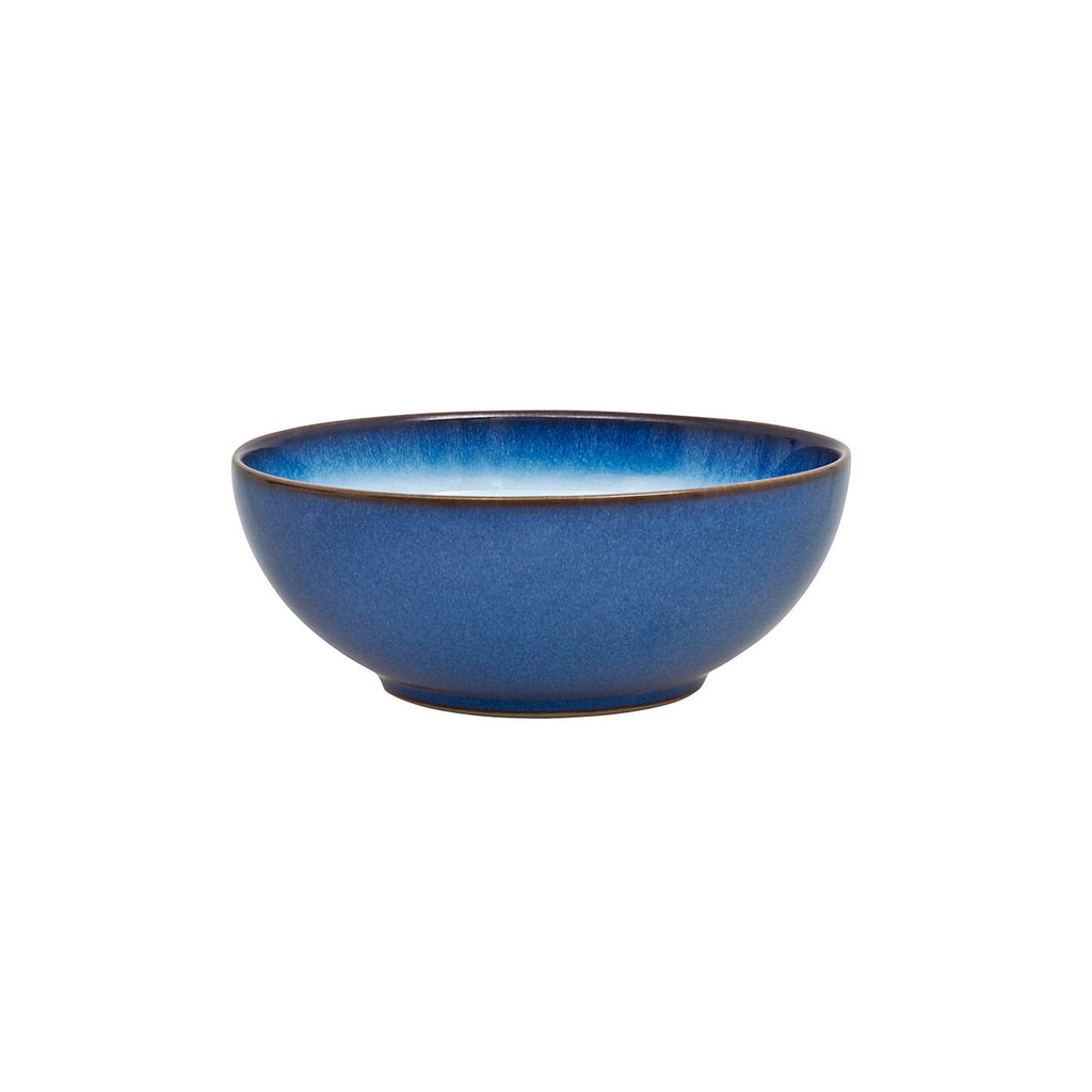 Denby Blue Haze Cereal Bowls Set of 4 – Handcrafted Ceramic Stoneware