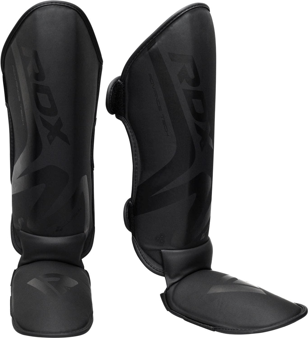 RDX Maya Hide Leather Shin Guards – Muay Thai & MMA Instep Pads