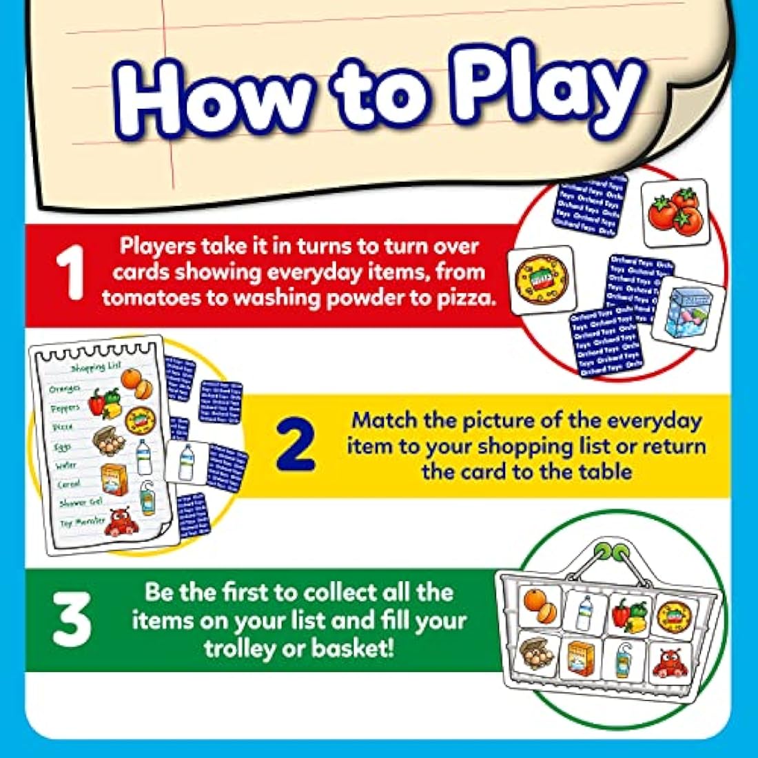 Orchard Toys Shopping List Memory Game – Educational Matching Toy for Ages 3-7