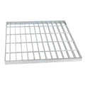 Zhildmosin Galvanized Steel Drain Grate - 45x45cm Heavy Duty B125 Cover