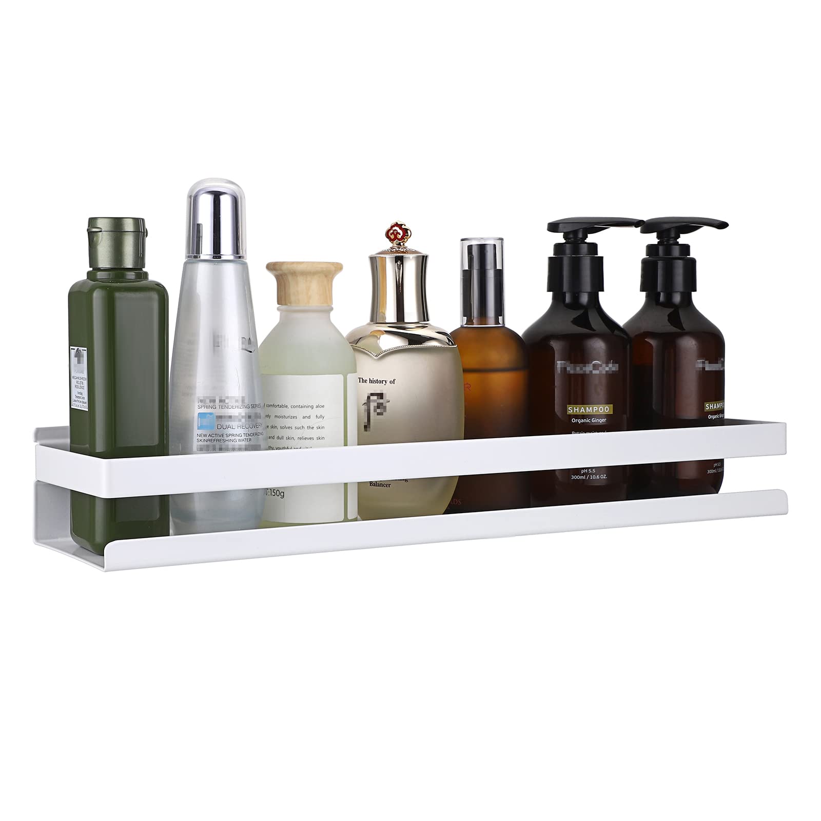IGNPION Stainless Steel Bathroom Corner Shelf – Wall Mounted Organizer, 40cm