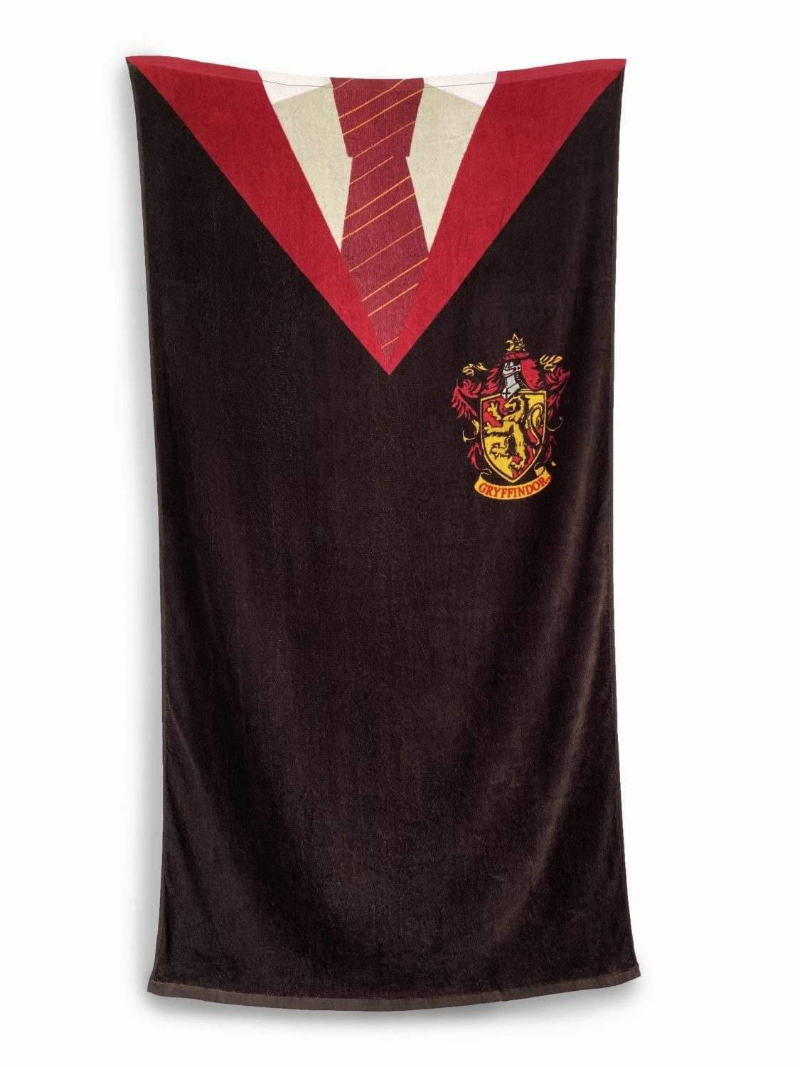 Harry Potter Gryffindor Cotton Beach Towel – 75x150cm Official Gown Design