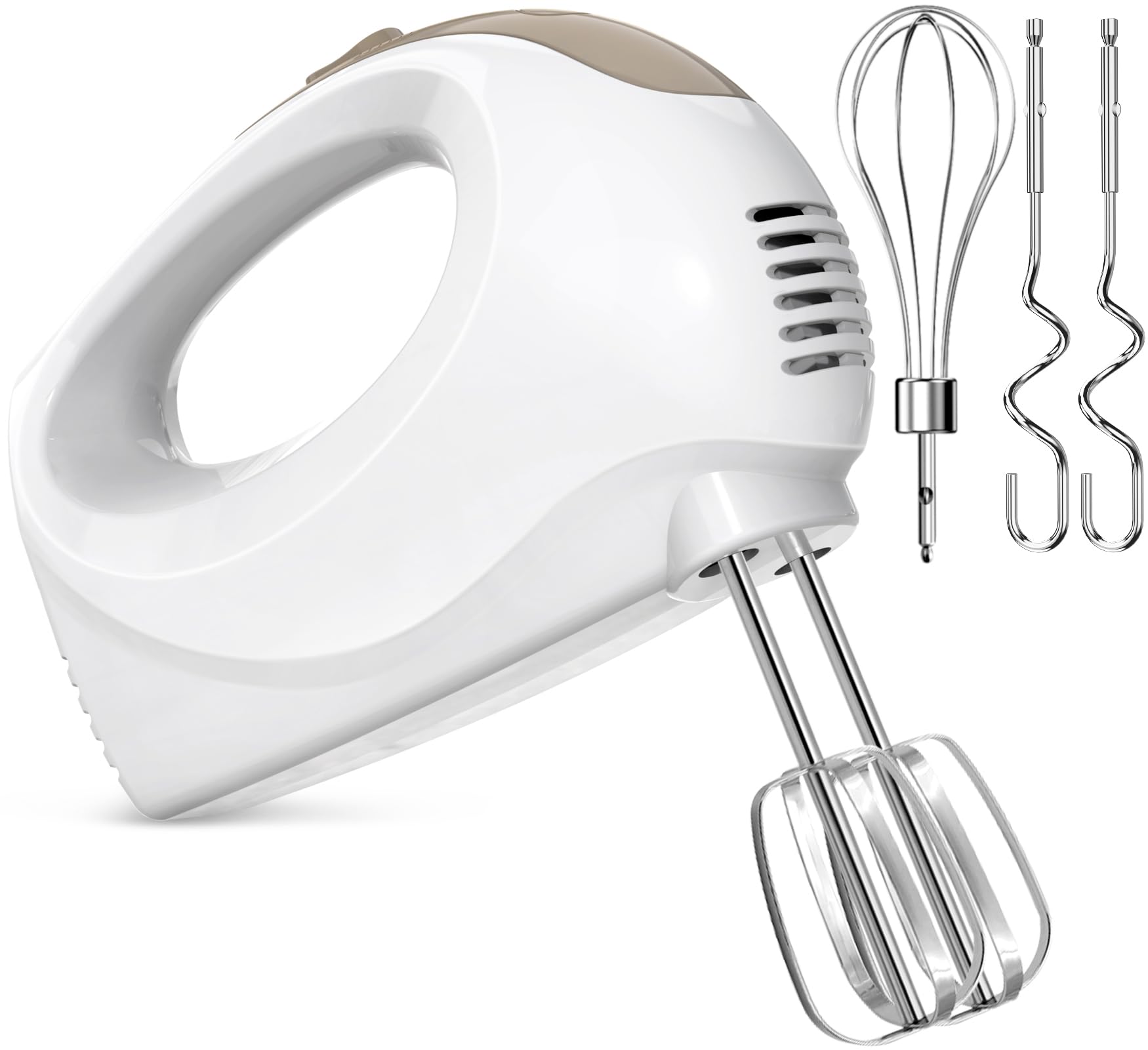 Electric Hand Mixer – 5-Speed Kitchen Mixer with 5 Accessories