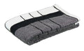 Gözze Berlin Striped Bath Towel – 100% Combed Cotton – Anthracite/Black