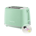Russell Hobbs Eden 2-Slice Toaster | 800W with 6 Settings – Pistachio