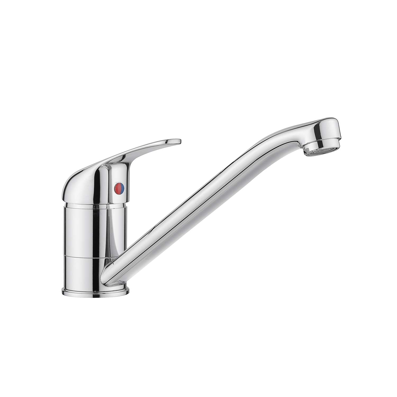 Jassferry Kitchen Mixer Tap | Solid Brass Swivel Spout Chrome Polish
