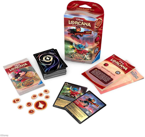 Disney Lorcana TCG: Reign of Jafar Starter Deck – 60 Card Set 8