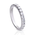 Diamonfire Half Eternity Ring by Gecko Jewellery – Exquisite Glamour