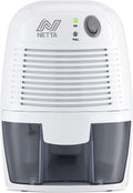 NETTA 500ml Mini Air Dehumidifier – Portable & Ultra Quiet – Grey