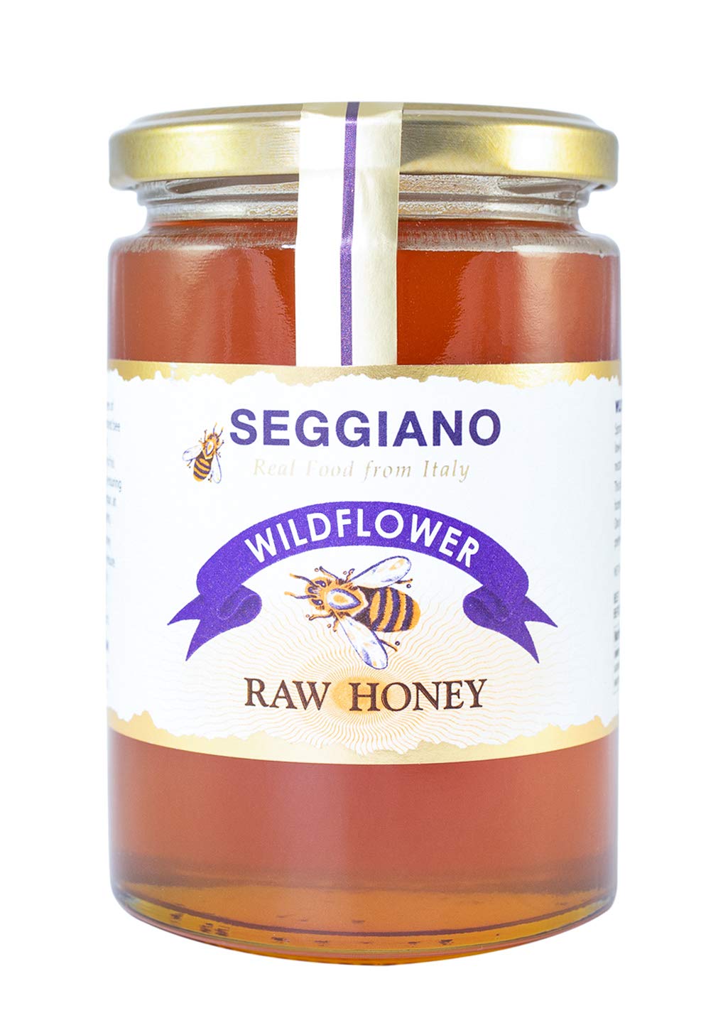 Seggiano Wildflower Raw Honey – Organic Cold Extracted Italian Honey 500g
