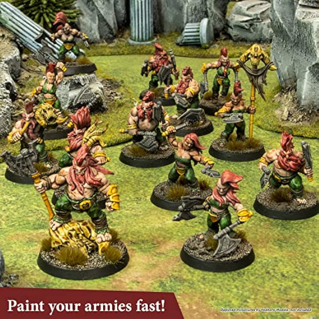 The Army Painter Speedpaint 2.0 Starter Set – 10 Acrylic Contrast Paints