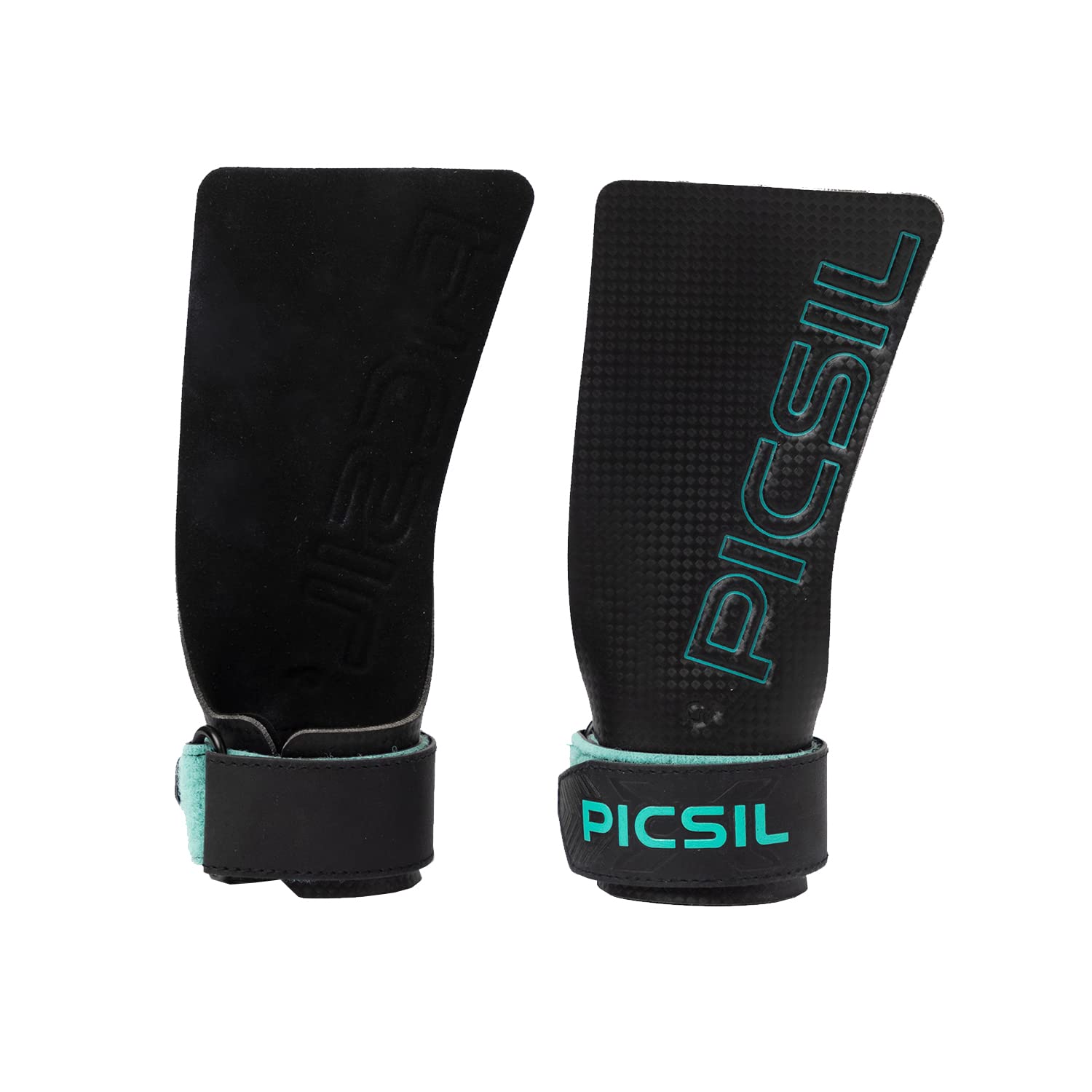 PICSIL Falcon Grips – Carbon Fiber Hand Grips for Weightlifting