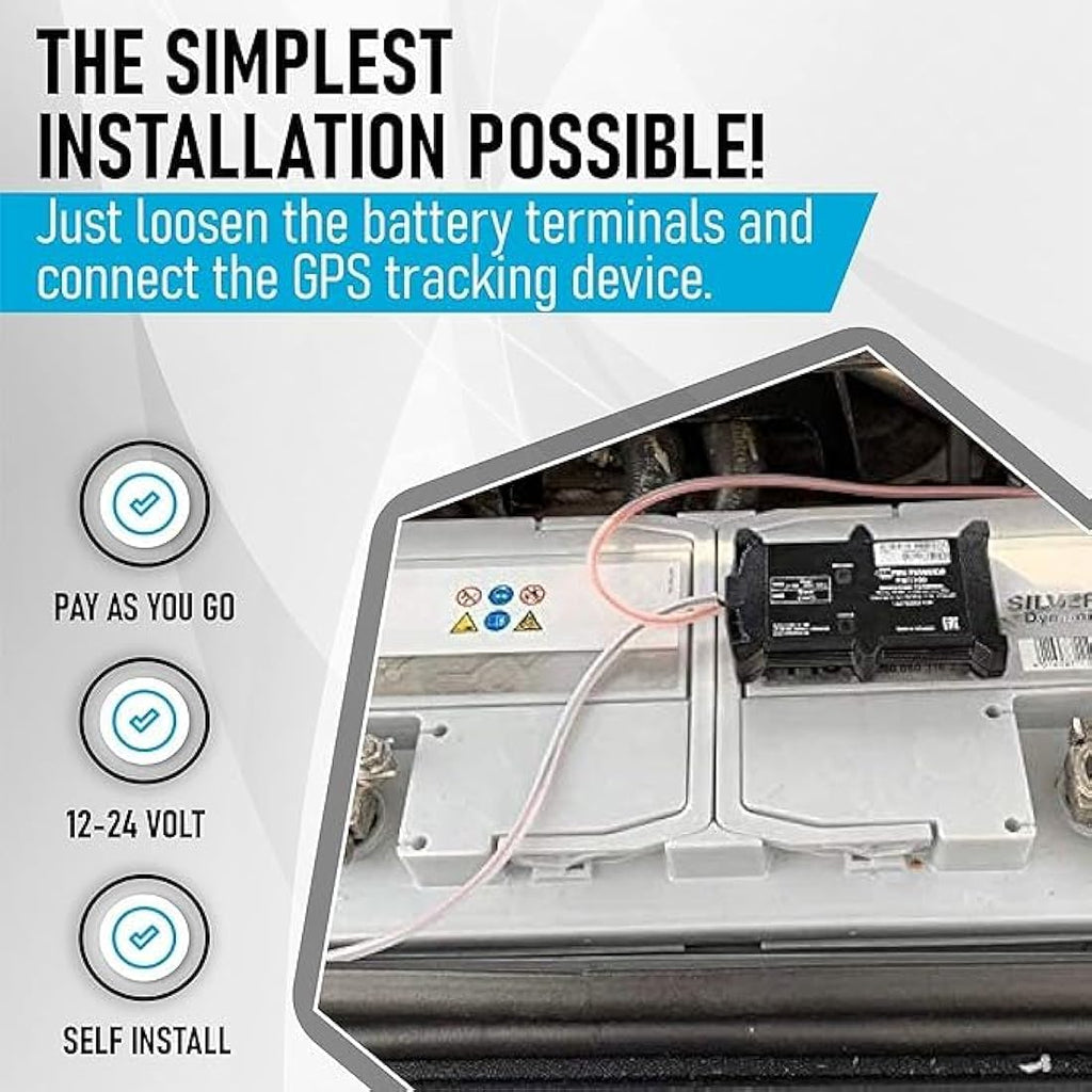 TruTrak Pro FMT100+ GPS Vehicle Tracker | Real-Time 12-24V Self-Install