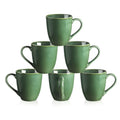 Vicrays Porcelain Coffee Mug Set of 4 – 350ml Glazed Stoneware Mugs