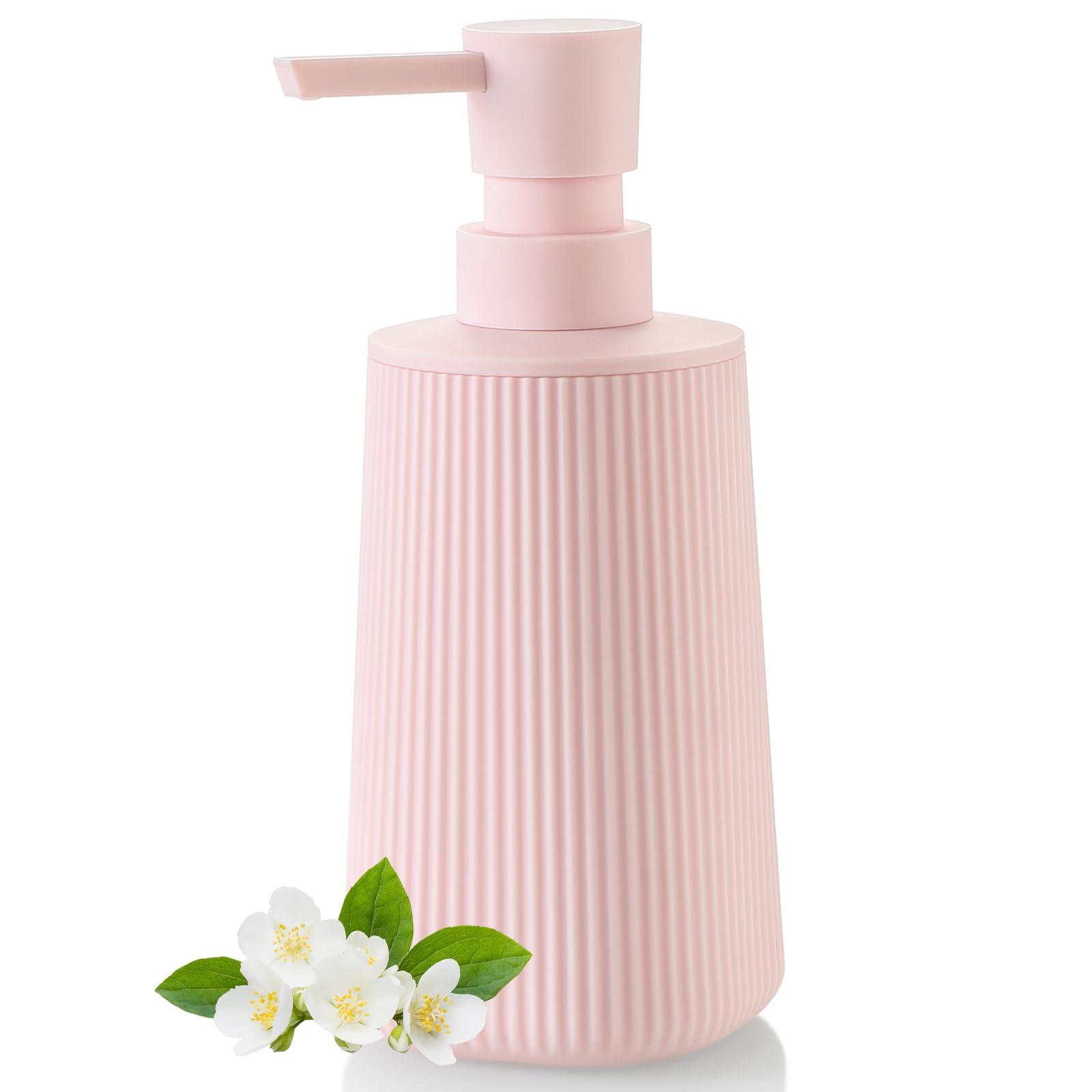 Jolof Store Pink Hand Soap Dispenser | Refillable 250ml ABS Plastic