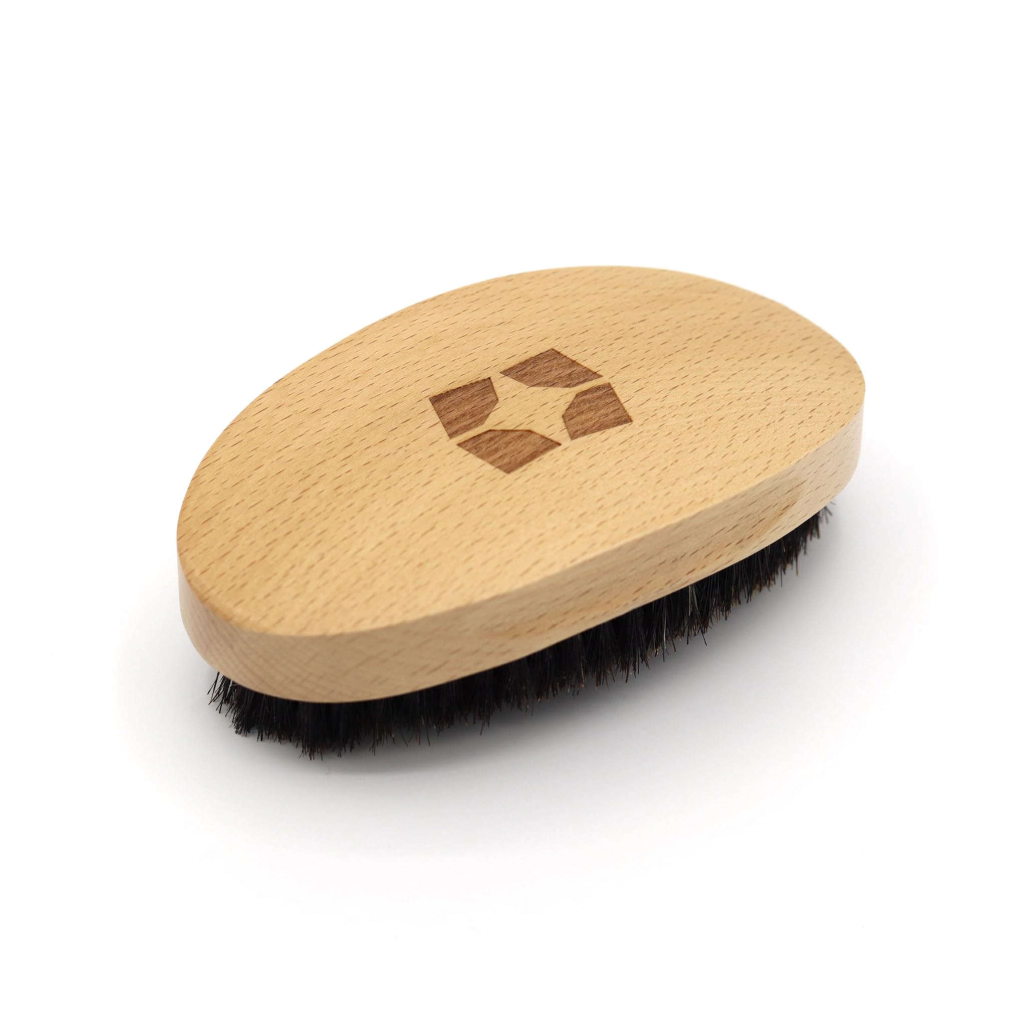 SHYNE Curved 360 Wave Brush | Reinforced Boar Bristle Men's Hairbrush