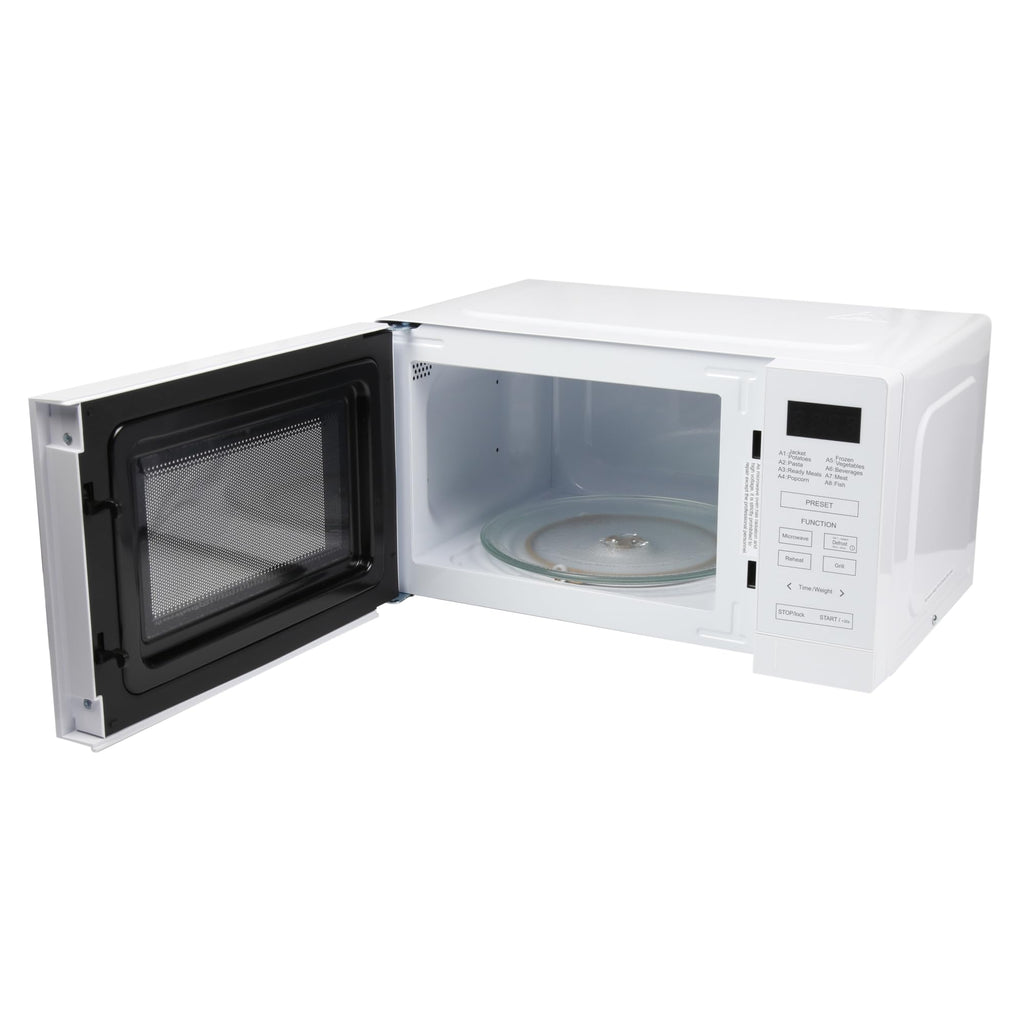 EMtronics 20L Digital Microwave with 800W Grill & Defrost – White