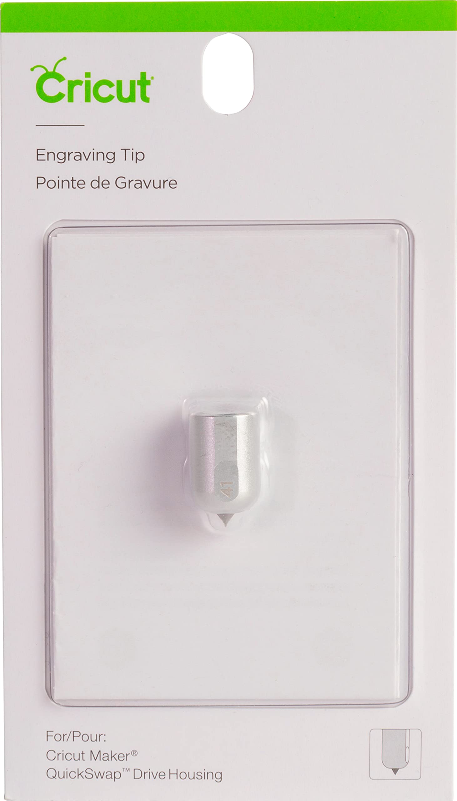 Cricut Engraving Tip for Maker Machines – Metal QuickSwap Tool Tip Only