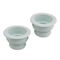 RDEXP Drain Pipe Seal Hose Plug Washing Machine Drain Bathroom Kitchen Green Set of 2