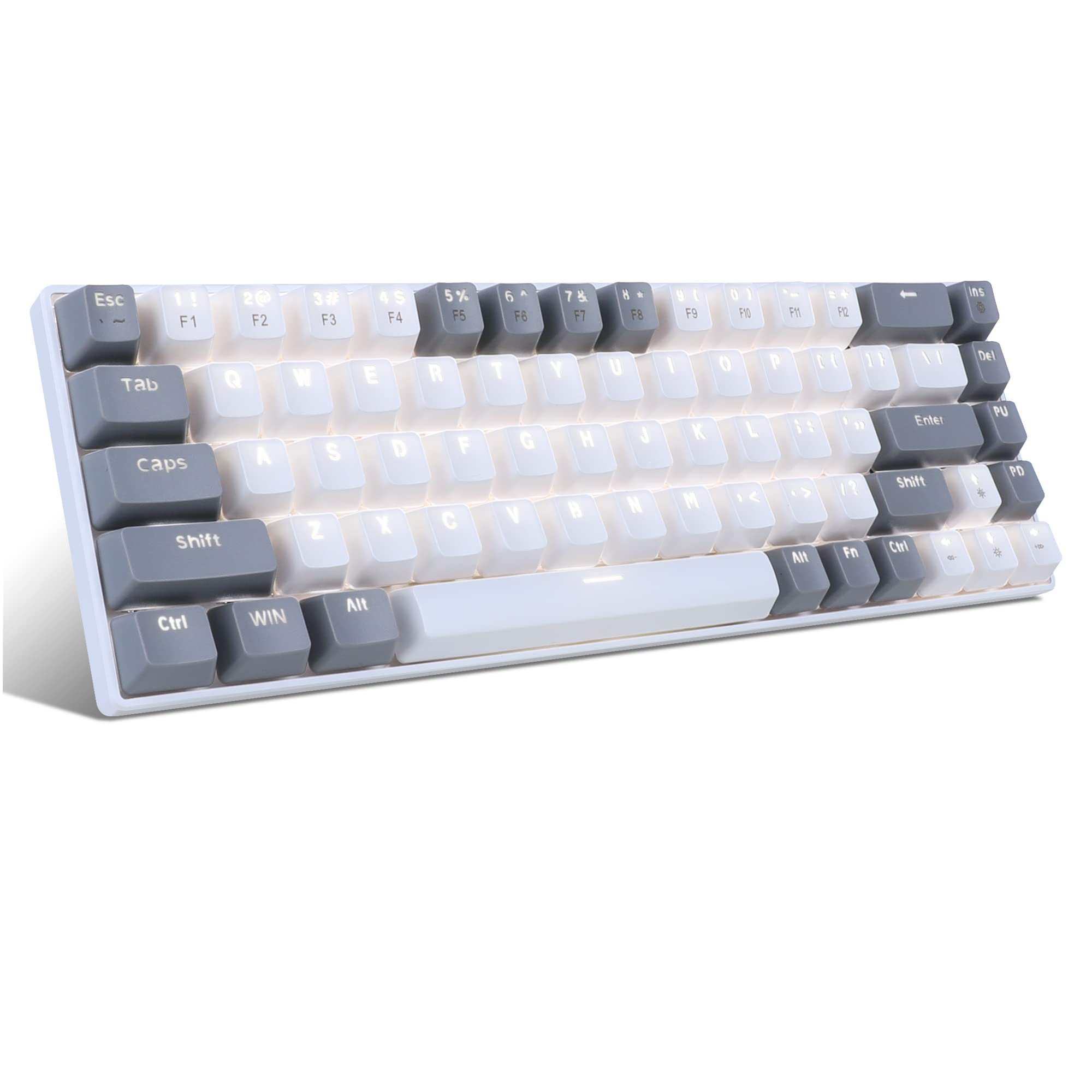 MageGee MK-Box 60% Mechanical Gaming Keyboard - 68 Keys Red Switch