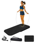 LaiEr Jump Rope Mat Set | 8mm Non-Slip TPE Shock Absorption Fitness Mat