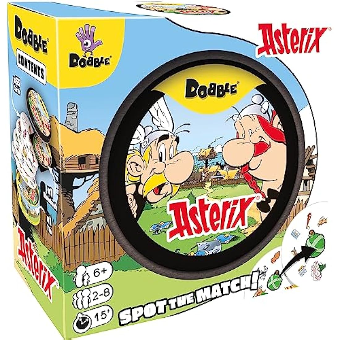 Asmodee Dobble Asterix Card Game – Kids Observation & Speed Game