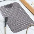Cozy Haven Non-Slip Bath Mat – Anti-Mould PVC Foot Massager, Grey