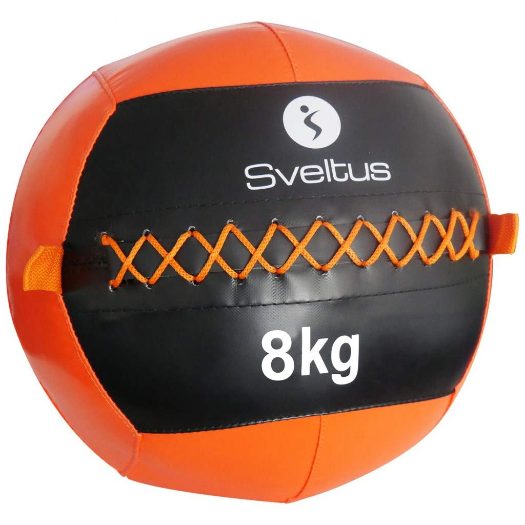 Sveltus Wall Ball 8 kg – 35 cm Impact Absorption Fitness Ball
