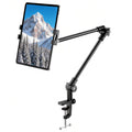 KDD Tablet Stand Holder – 27in Long Arm Desk Mount for 4.7-13" Devices