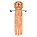 Golden Retriever Dog Hand Towel - Soft Cotton Bathroom Decor