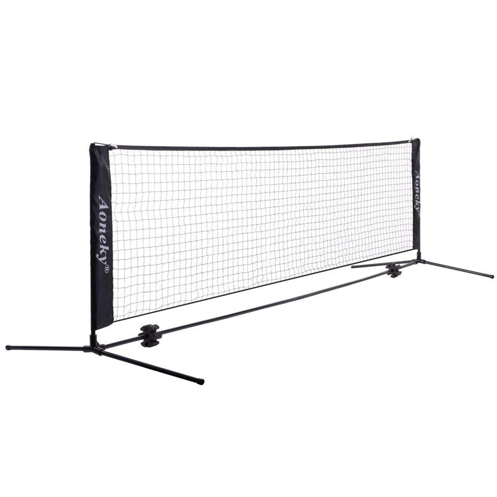 Aoneky Portable Tennis Net Set | 6ft Mini Badminton & Pickleball Net