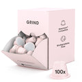 Grind House Blend Coffee Pods – 100 Nespresso Compatible Capsules