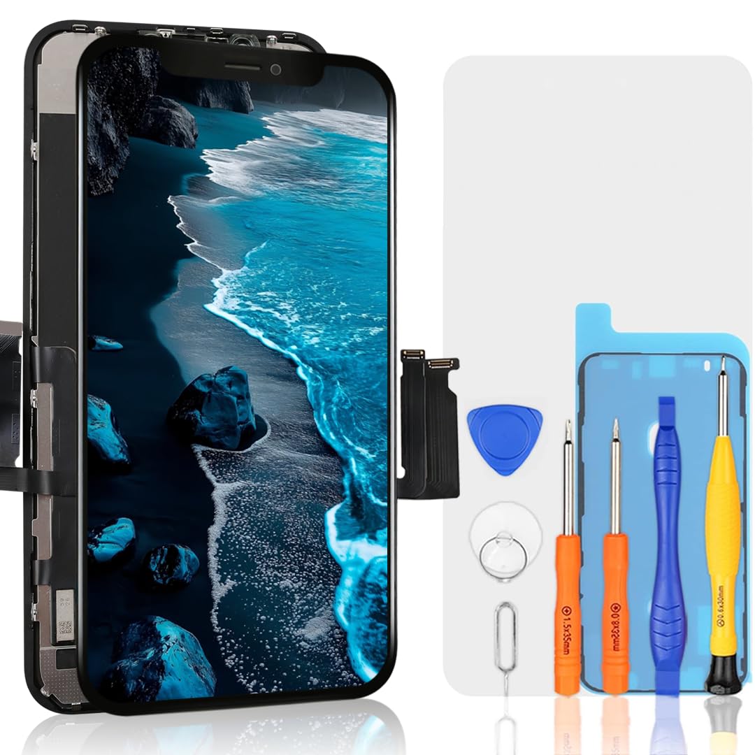 Bokman iPhone XR LCD Screen Replacement | Black Display Assembly Panel