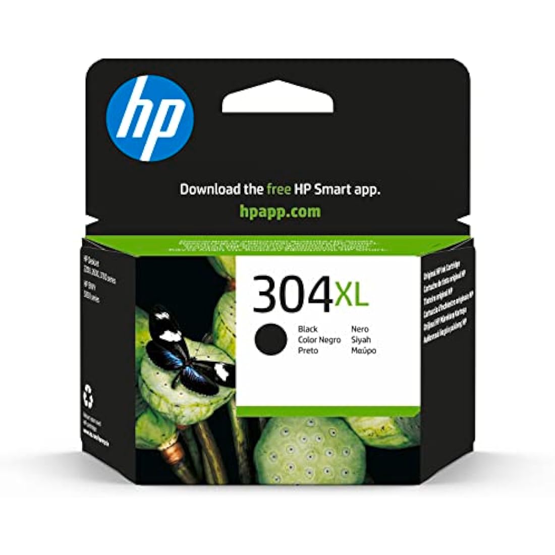 HP 304XL Black High Yield Original Ink Cartridge (N9K08AE) – Pack of 1