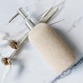 Lunestella Boho Beige Soap Dispenser | 7oz Resin Farmhouse Bottle