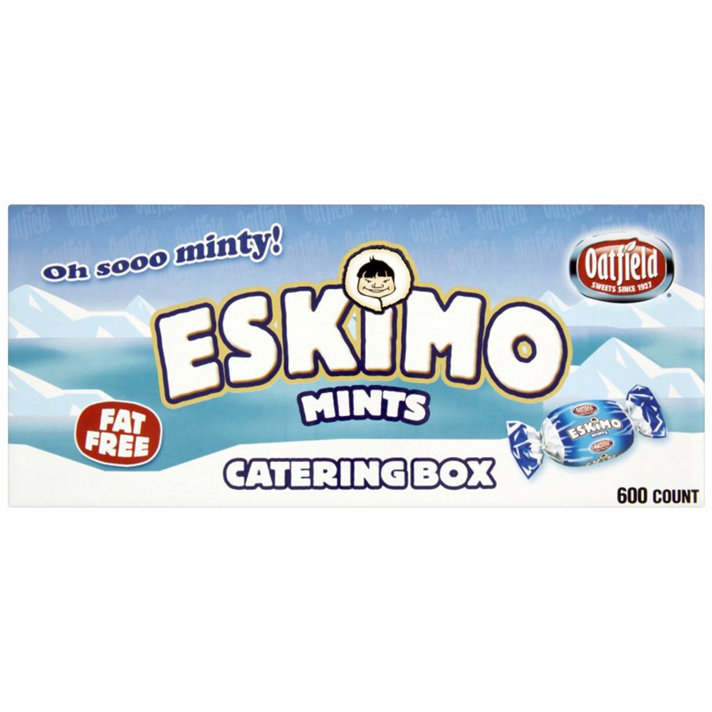 Oatfield Eskimo Mints – Traditional Peppermint Sweets (600 Count Box)